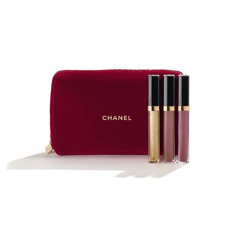 chanel gloss trio set|CHANEL .